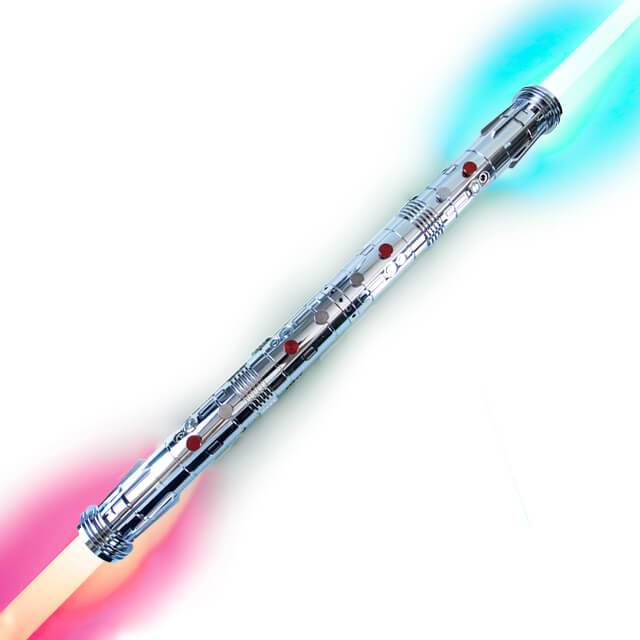 Lego double bladed online lightsaber