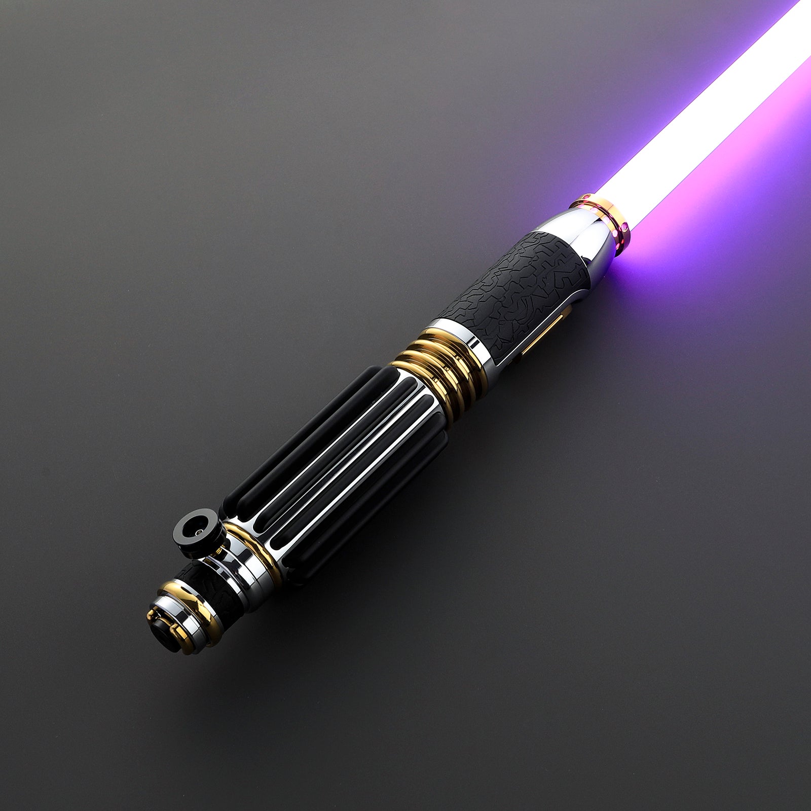 Mace Windu - Image 1 Mace Windu Lightsaber — Xenopixel V3 Purple Blade Replica