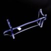 ISABER Lightsaber Display Stand — Acrylic Hilt Stand with Laser-Etched Logo