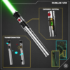 Quinlan Vos Lightsaber — Crystal Chamber Green Neopixel Replica, Jedi Master of Psychometry | ISABER