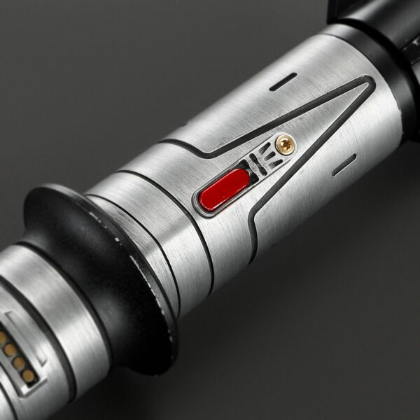 Baylan Skoll Lightsaber — Orange Blade Neopixel Replica, Fallen Jedi Master | ISABER
