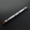 Bastila Shan Lightsaber — Double-Bladed Yellow Neopixel Replica, KOTOR Jedi Sentinel | ISABER