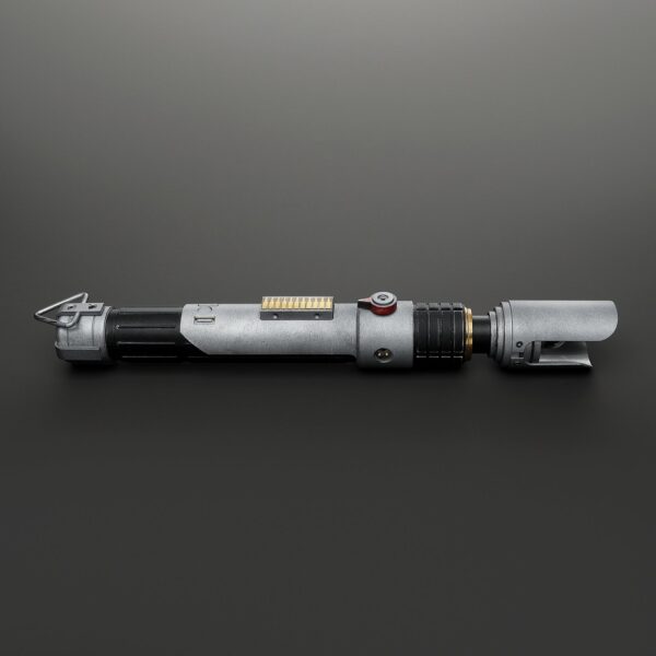 Sabine Wren Lightsaber — Weathered Green Blade Neopixel Replica with Handguard | ISABER