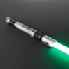 Sabine Wren Lightsaber — Weathered Green Blade Neopixel Replica with Handguard | ISABER