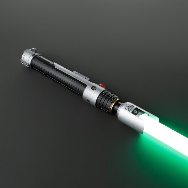 Sabine Wren Lightsaber — Weathered Green Blade Neopixel Replica with Handguard | ISABER