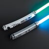 Ahsoka Tano Lightsaber — Xenopixel V3 / Proffie 2.2 Dual White Blade Replica Set | ISABER