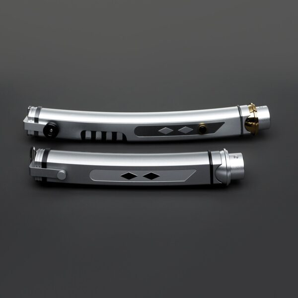 Ahsoka Tano Lightsaber — Xenopixel V3 / Proffie 2.2 Dual White Blade Replica Set | ISABER