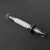 Shin Hati Lightsaber — Orange-Red Neopixel Replica, Dark Jedi Padawan | ISABER