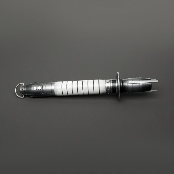 Shin Hati Lightsaber — Orange-Red Neopixel Replica, Dark Jedi Padawan | ISABER