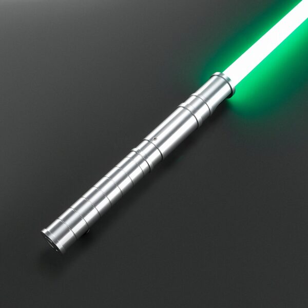 Quinlan Vos Lightsaber — Crystal Chamber Green Neopixel Replica, Jedi Master of Psychometry | ISABER