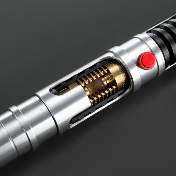 Quinlan Vos Lightsaber — Crystal Chamber Green Neopixel Replica, Jedi Master of Psychometry | ISABER