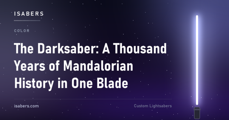 The Darksaber: A Thousand Years of Mandalorian History in One Blade