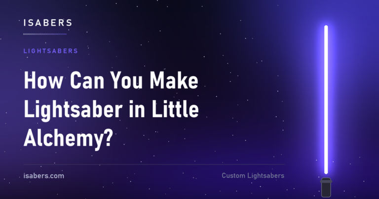 How Can You Make Lightsaber in Little Alchemy?