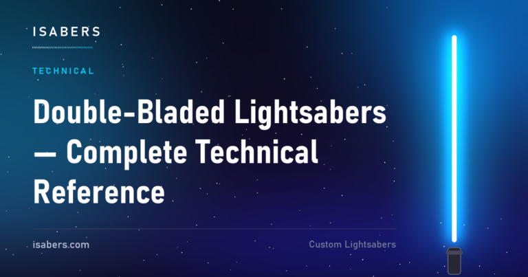 Double-Bladed Lightsabers — Complete Technical Reference
