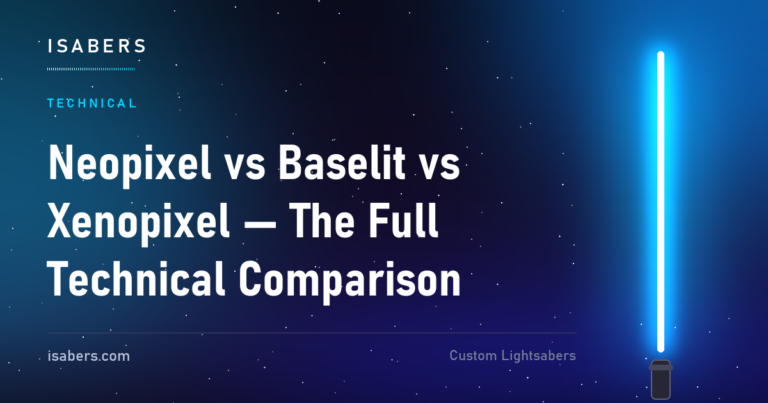 Neopixel vs Baselit vs Xenopixel — The Full Technical Comparison | ISABER
