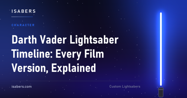 Darth Vader Lightsaber Timeline: Every Film Version, Explained