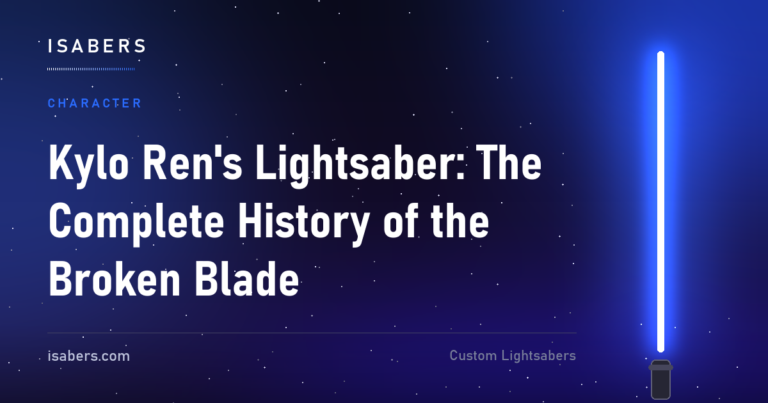 Kylo Ren's Lightsaber: The Complete History of the Broken Blade | ISABER